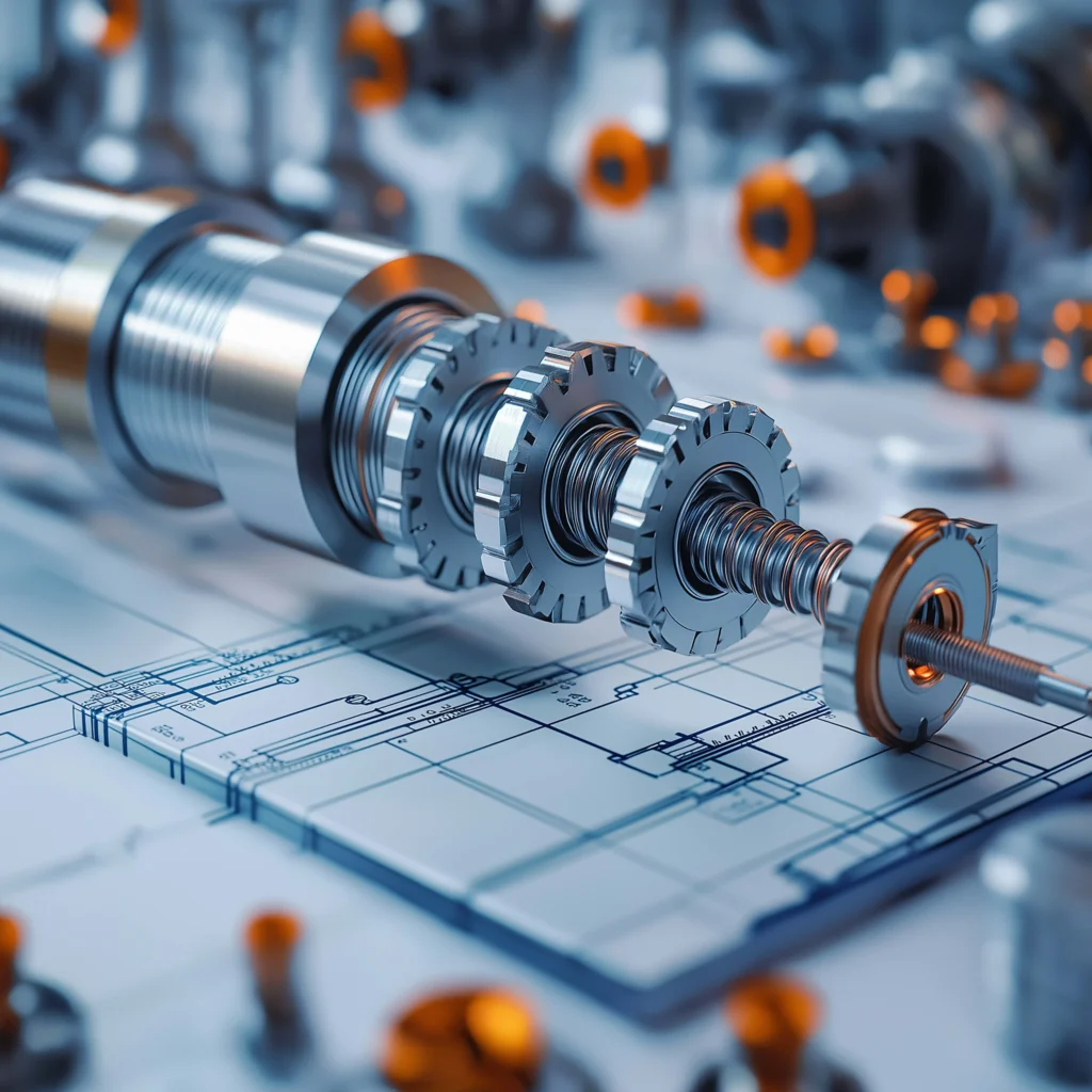 Regeltechnik in einem technikunternehmen