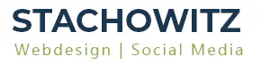 Logo STACHOWITZ MEDIEN aus Radebeul in Blau und Grün